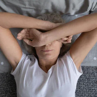stressed woman