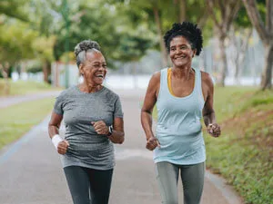 women walking