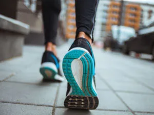 Woman walking